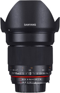 Объектив Samyang 16 mm f/ 2.0 AE ED AS UMC CS Nikon F (APS-C) (40571)