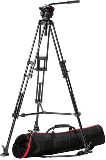Профессиональный видеоштатив Manfrotto MVH502A,546BK-1