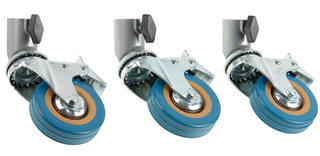 Ролики для стоек PCA-22M (до 20 кг) диам. креплен. 22мм