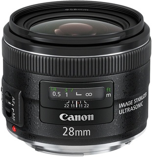 Объектив Canon EF 28 mm f/ 2.8 IS USM