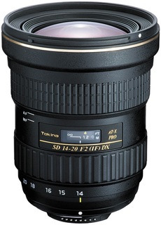Объектив Tokina AT-X 14-20mm f/2 PRO DX для Canon