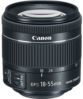 Объектив Canon EF-S 18-55 mm f/4-5.6 IS STM