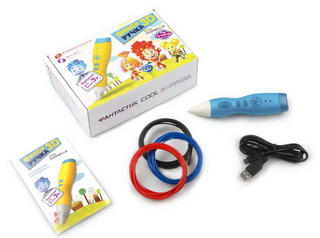 3D Ручка FUNTASTIQUE Фиксики (Голубой)