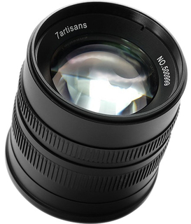 Объектив 7Artisans 55mm F1.4 (Fuji FX-mount) черный
