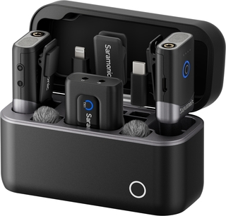 Радиосистема Saramonic MIX (TX+TX+RX), приемник и 2 передатчика с кейсом-зарядкой