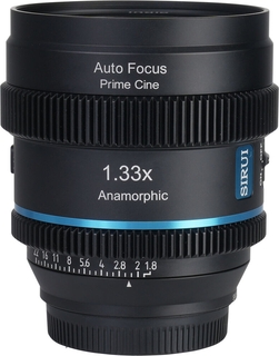 Объектив Sirui AF 20mm T1.8 1.33x S35 Anamorphic E-mount (Nuetral/ Blue Flare)