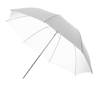Зонт FUJIMI FJU561-40 фотографический белый на просвет. Диаметр: 101 см.